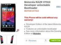        Motorola RAZR XT910 Developer