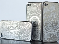 Skinit Etched Metal Plates:   iPhone 4/4S      