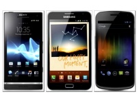   Sony Xperia S, Samsung Galaxy Nexus  Note