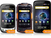 teXet TM-5200, TM-3200R  TM-3200:  Android  2 SIM