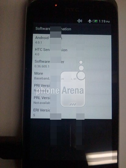 HTC  Android Ice Cream Sandwich