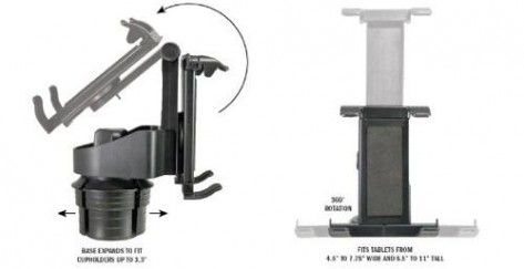 Bracketron Universal Cup Holder Mount - 3