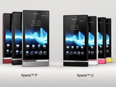Sony Xperia P  Sony Xperia U