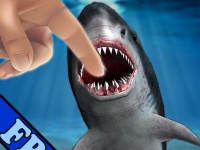   iPad: Shark Fingers! 3D Interactive Aquarium FREE