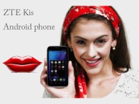 ZTE Kis: Android-   $75