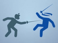 Apple        Samsung  