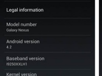   Android 4.2  Samsung Galaxy Nexus (GSM-)