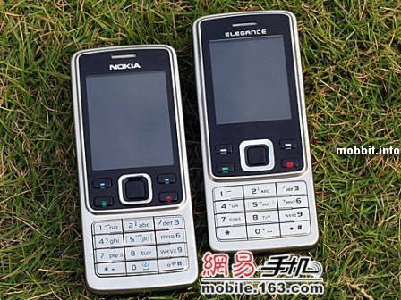 Nokia 6300 vs. clone