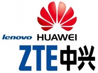 Huawei, ZTE  Lenovo        