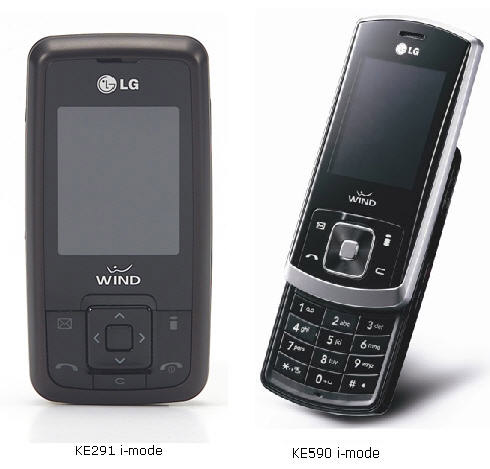 LG KG291 and LG KE590