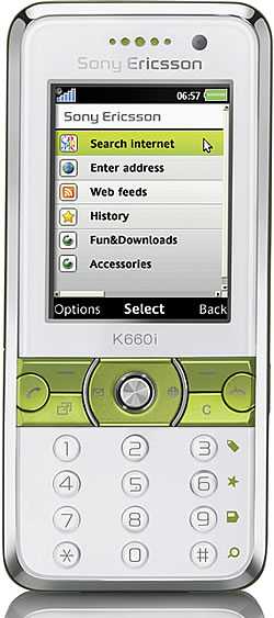 Sony Ericsson K660