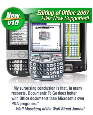 Documents To Go  Palm OS