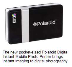 Polaroid Digital Instant Mobile Photo Printer