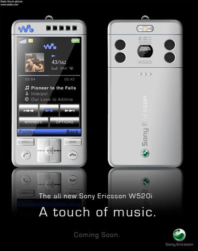 Sony Ericsson W520i: