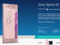 Sony Xperia XZ    Deep pink  