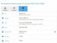 ALCATEL Idol 5 c MediaTek Helio P20 SoC   GFXBench