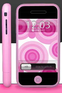 pink iphone