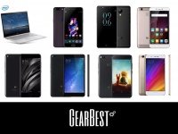  : Xiaomi (Air 13 Notebook, Redmi 4X, Mi 6, Mi Max 2, Mi5s, Mi 5X) + Elephone P8  OnePlus 5