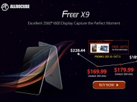  :  Alldocube Freer X9   25601600  $169.99