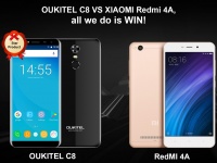OUKITEL C8  Xiaomi Redmi 4A:     ?