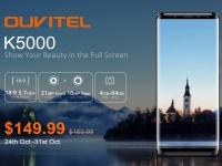  OUKITEL K5000,     $149.99     18: 9