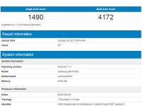 Samsung Galaxy A7 (2018)  6     Geekbench