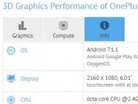 OnePlus 5T  Android Nougat   GFXBench