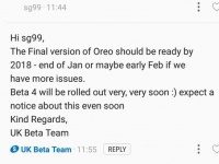 Samsung    Android Oreo  Galaxy S8  S8+