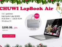   Chuwi LapBook Air   20%    