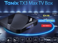     50%  Gearbest +     Tanix TX3 Max