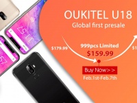   iPhone X - OUKITEL U18      $159.99