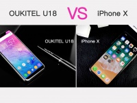 OUKITEL U18 VS IPHONE X -       U18