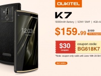 Oukitel K7    10000      19 