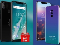  : UMI Z2  $249.99  ULEFONE X  $159.99