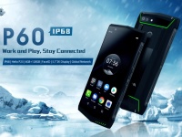  Poptel P60   IP68   $199.99:   , NFC,    128  