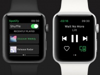 Spotify     Apple Watch