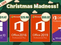  : Windows 10 Pro  $11.47, Office 2016  Pro $25.98  Office 2019  $53.32