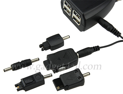 4-Port USB Car Charger