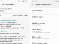 Samsung Galaxy S9  Galaxy S9+   Android 9 Pie  One UI