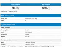  Xiaomi Cepheus  6    SoC Snapdragon 855   Geekbench