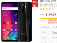 Товар дня: Elephone U PRO - $199.99 за смартфон с изогнутым дисплеем и 6 ГБ ОЗУ