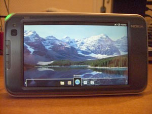 Google Android  Nokia N810