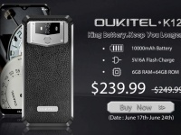 Cмартфона Oukitel K12 испытали на прочность на видео - трубка доступна в Gearbest по скидке за $239.99