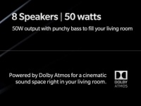 OnePlus TV получит 8 динамиков с Dolby Atmos