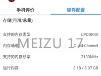     Meizu 17       