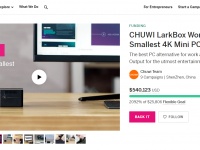 Chuwi LarkBox собрал более полминиона долларов от более чем 3500 человек
