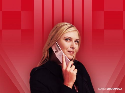 Maria Sharapova and Sony Ericsson