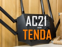 Видео обзор. Tenda AC21 - ничего лишнего! Только быстрый Wi-Fi и порты 1 Гбит/с