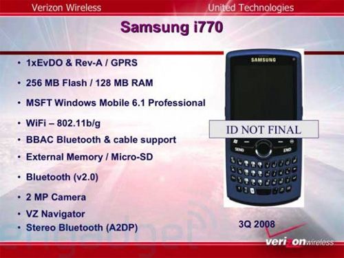 Samsung i770