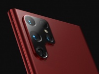 Такие разные Samsung Galaxy S22 Ultra в эффектном красном (рендеры)